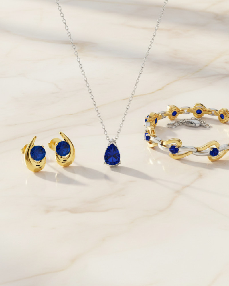 Bijoux Saphir Femme