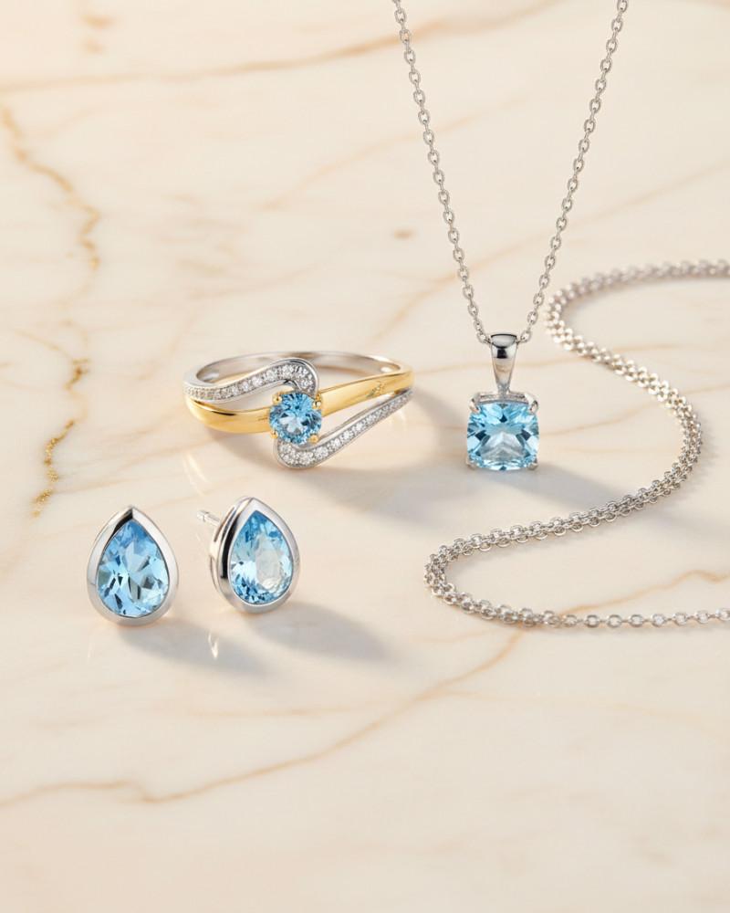 Bijoux Topaze Femme